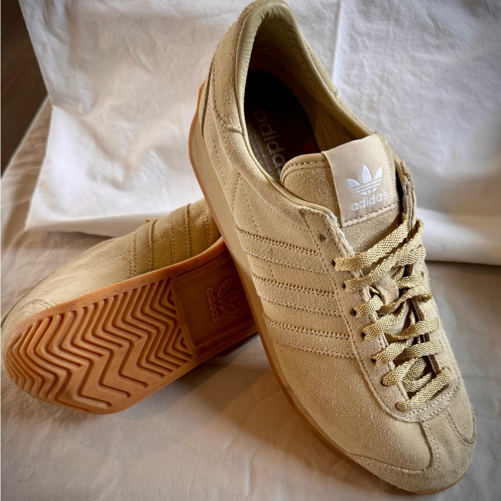 Khaite x Adidas Originals OG Country “Savannah Gum” Sneakers